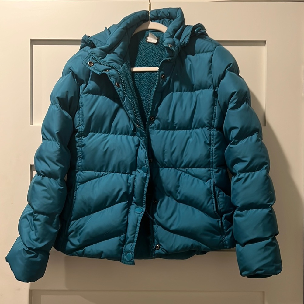 J.Crew winter jacket, minimal 80%Down remainder waterfowl feather